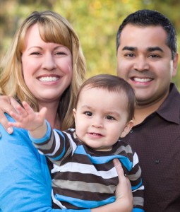 Adoptive family through domestic adoption