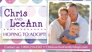 2015 adoption outreach card